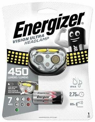 Energizer čelovka Vision Ultra Headlight 450 lumens